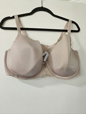 Torrid Curve Taupe Nude  T-Shirt Bra Underwire 40F